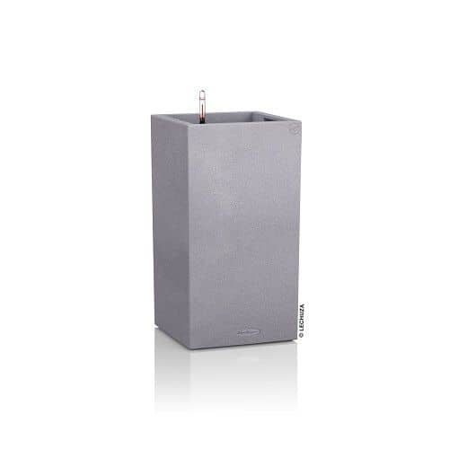 Купить Кашпо Lechuza Canto Color Tower Complete stone grey 40х40х76 см по низкой цене