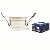 Купить Светильник Volpe ULM-Q261 5W/DW IP44 White светодиодный встраиваемый по низкой цене
