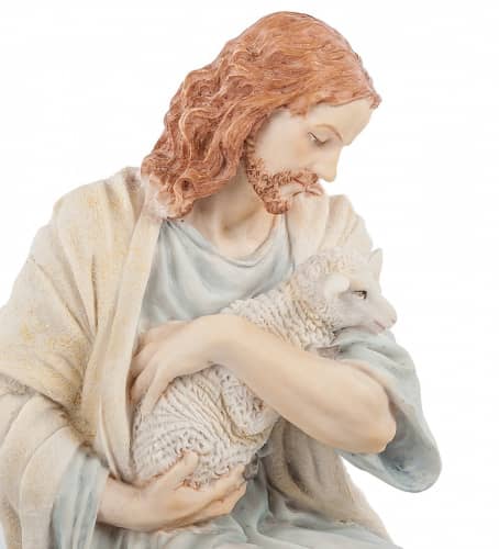 Купить Статуэтка Veronese Иисус с ягненком WS-507 по низкой цене