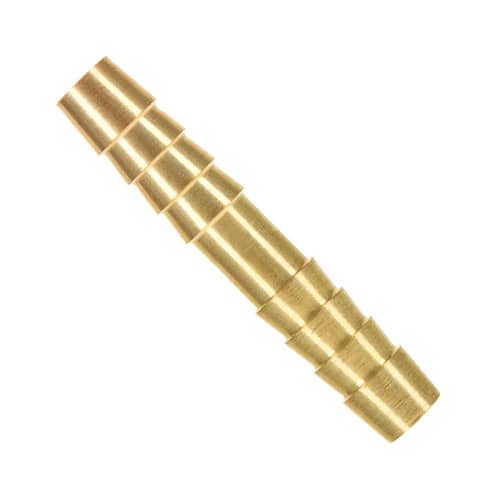 Купить Соединитель для шлангов d10 мм латунь по низкой цене