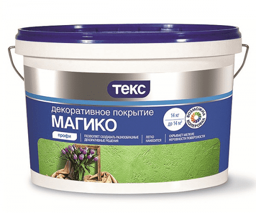 Купить Краска ТЕКС Профи Магико фактурная декоративная 14 кг по низкой цене