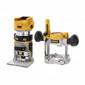 Купить Кромочный фрезер аккумуляторный бесщеточный DeWalt DCW604N 18 В цанга 6/8 мм, без аккумулятора по низкой цене