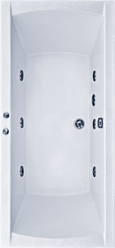 Купить Ванна BAS Индика, акриловая, В 00013 170х80 см по низкой цене