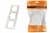 Купить Рамка TDM Electric ТАЙМЫР SQ1814-0028 3-постовая, горизонтальная, IP20, белая по низкой цене