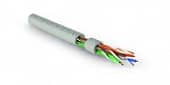 Купить Кабель витая пара U/UTP кат.5e 4х2х24AWG solid нг(А)-LSLTх UUTP4-C5E-S24-IN-LSLTх-GY-305 сер. (уп.305м) Hyperline 426001 по низкой цене
