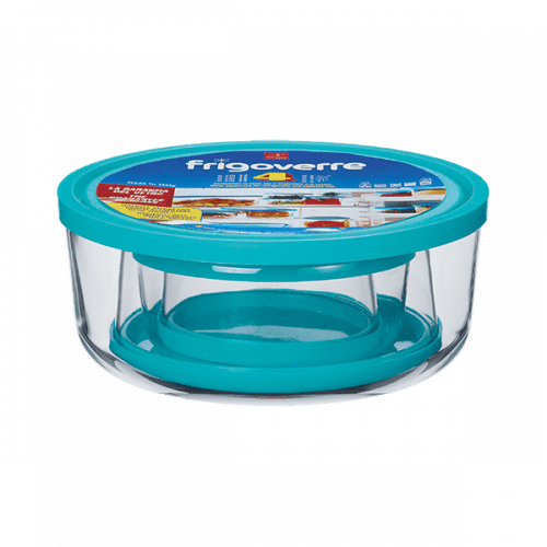 Купить Набор Bormioli Rocco Frigoverre круглых контейнеров для холодильника 4 шт по низкой цене