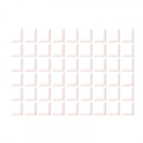 Купить Плитка La Favola Гардения настенная, белая, верх, 400x8х280 мм по низкой цене