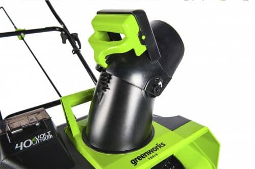Купить Снегоуборщик Greenworks GD40SB аккумуляторный, 40V, 51 см по низкой цене