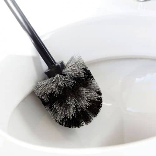 Купить Ершик Brabantia Classic туалетный, с подставкой, стальной матовый по низкой цене