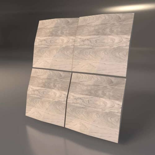 3D панель стеновая Relieffo Snake (Сосна) Д025С 600х600х30 мм