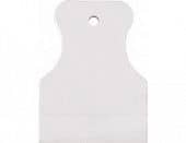 Купить Шпатель Biber резиновый, белый, 80 мм по низкой цене