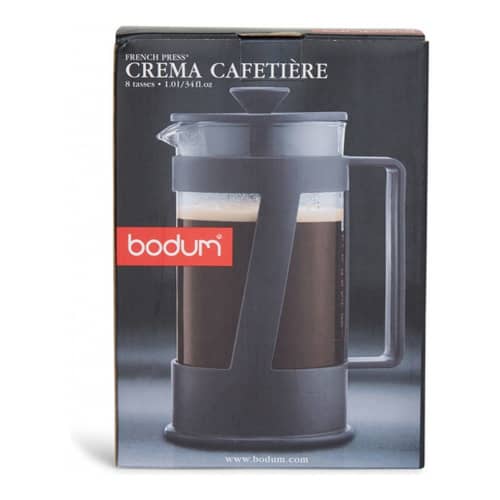 Купить Френч-пресс BODUM Crema черный, 1 л по низкой цене