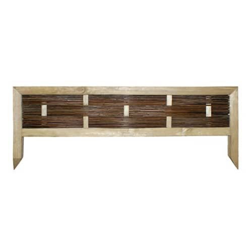 Купить Забор садовый плетение ива 118х25 см по низкой цене