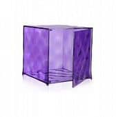 Купить Куб Kartell Optic с дверцей, фиолетовый по низкой цене