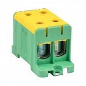 Купить Клемма силовая вводная двойная КСВ 16-95кв.мм желт./зел. EKF plc-kvs2-16-95-y-green по низкой цене