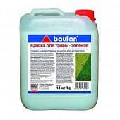 Купить Краска Pufas Baufan для травы зеленая 14 л по низкой цене
