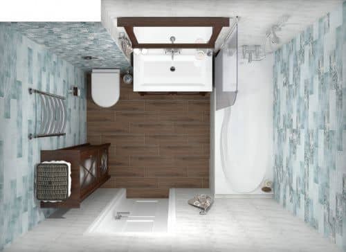 Купить Керамогранит Gracia Ceramica Caspian Essenze brown 15х60 см по низкой цене