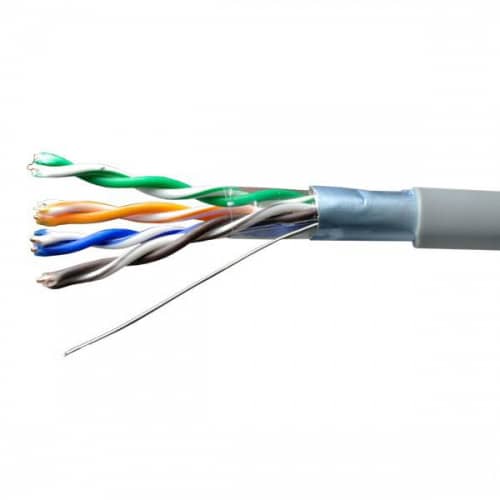 Купить Кабель витая пара F/UTP кат.5e 4х2х24AWG solid CU PVC Standart сер. 305м (м) SUPRLAN 01-1031 по низкой цене