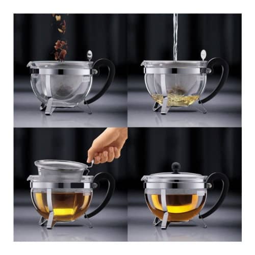 Купить Чайник Bodum Chambord заварочный с сито-фильтром, 1,5 л по низкой цене