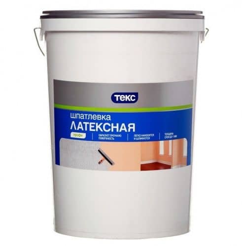 Купить Шпатлевка Текс Профи латексная 30 кг по низкой цене
