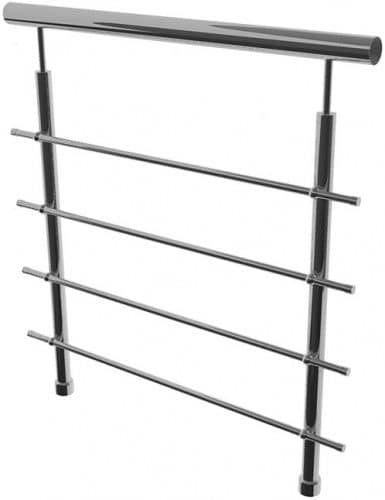 Купить Перила (ограждение) из нержавеющей стали, 4 ригеля по низкой цене