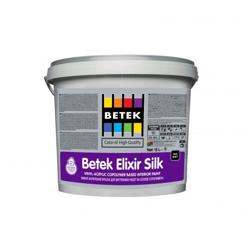Купить Краска Betek Elixir Silk 2.5 л по низкой цене