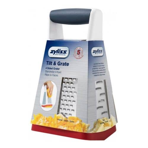 Купить Терка Zyliss Tilt & Grate с уклоном, белая по низкой цене