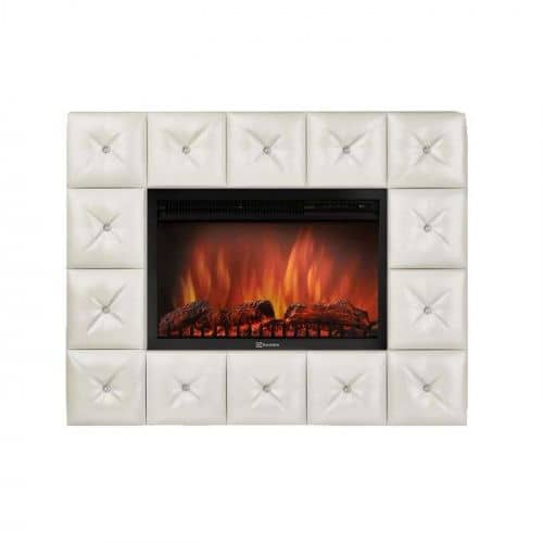 Купить Каминокомплект Electrolux Crystal 30 EFP P-3020LS, кожаный, светлая кожа по низкой цене