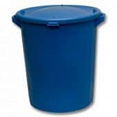 Купить Бак для мусора круглый, с крышкой, D=400х470, 40 л по низкой цене