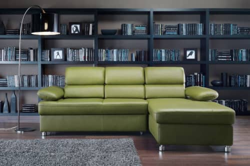 Купить Диван Gala Collezione Yuppie угловой в натуральной коже по низкой цене