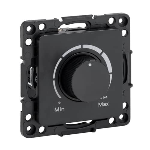 Купить Светорегулятор EKF Стокгольм черный по низкой цене