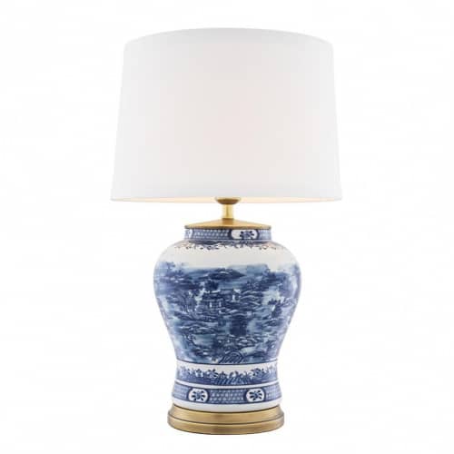 Купить Настольная лампа Eichholtz Chinese Blue по низкой цене