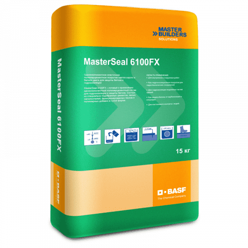 Купить Гидроизоляция BASF MasterSeal 6100FX 15 кг по низкой цене