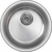 Купить Мойка Zigmund & Shtain Kreis 435.8 кухонная стальная Полированная по низкой цене