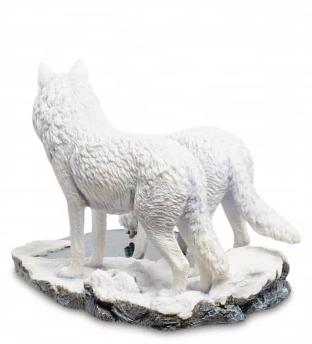 Купить Статуэтка Veronese Пара волков WS-847 по низкой цене