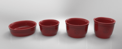 Купить Рамекин Emile Henry набор из 2 шт мускат, высокий 8,5 см по низкой цене