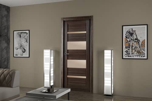 Купить Дверь BELWOODDOORS Мирелла стекло, шпон, 600х2000 мм по низкой цене