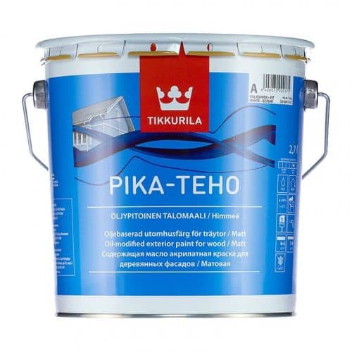 Купить Краска Tikkurila Pika-Teho A в/д фасадная 2,7 л по низкой цене