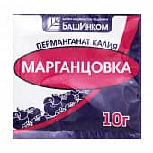 Купить Перманганат калия 40% марганцовка БашИнком 10 г по низкой цене