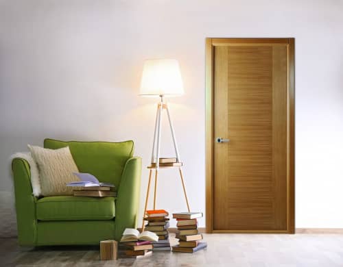 Купить Дверь BELWOODDOORS Классика Люкс глухое, шпон, 600х2000 мм по низкой цене