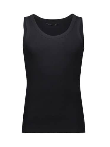 Купить Майка Piazza Italia Collo Ampio чёрная по низкой цене