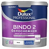 Купить Краска для потолков и стен Dulux Bindo 2 белая 2,5 л по низкой цене