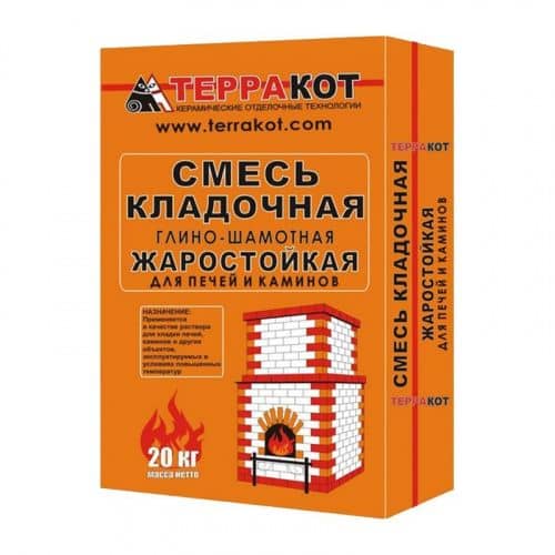 Кладочная смесь ТЕРРАКОТ 20 кг
