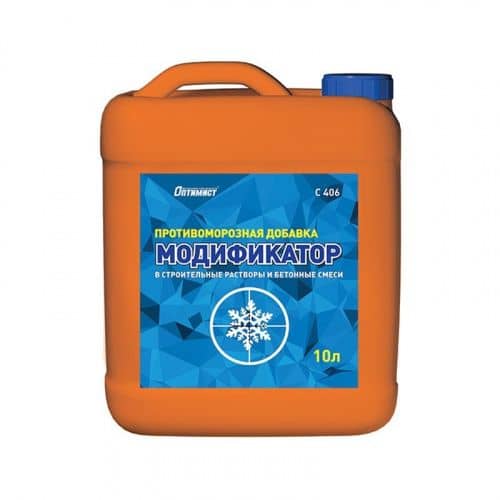 Купить Добавка Оптимист C406 для цементных растворов противоморозная 10 л по низкой цене