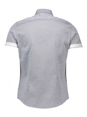 Купить Рубашка Piazza Italia con taschino серая по низкой цене