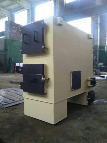 Купить Котел твердотопливный на дровах 100 кВт по низкой цене