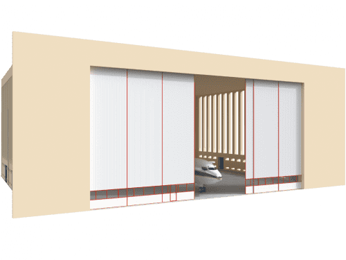Купить Ворота опорные откатные DoorHan по низкой цене