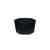 Купить Кашпо керамическое Эджес шестигранник d12 см черный по низкой цене