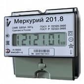 Купить Счетчик "Меркурий" 201.8 1ф 5-80А 1 класс точн. 1 тариф. ЖКИ табло DIN-рейка Инкотекс 32681 по низкой цене