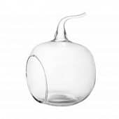 Купить Подсвечник Эвис Яблоко стеклянный 14 см по низкой цене